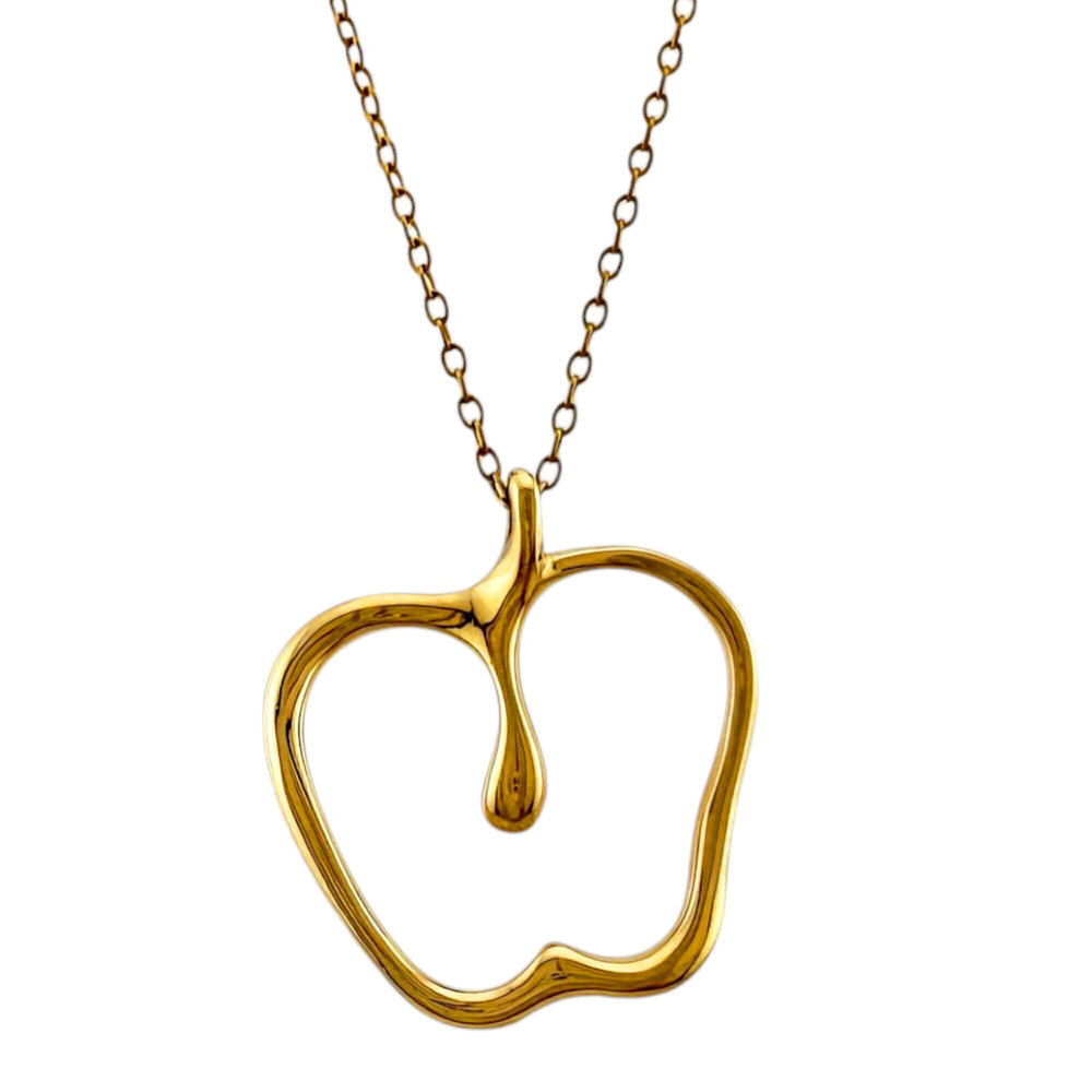 Tiffany & Co. Apple Necklace, 18K Yellow Gold, Women's.
